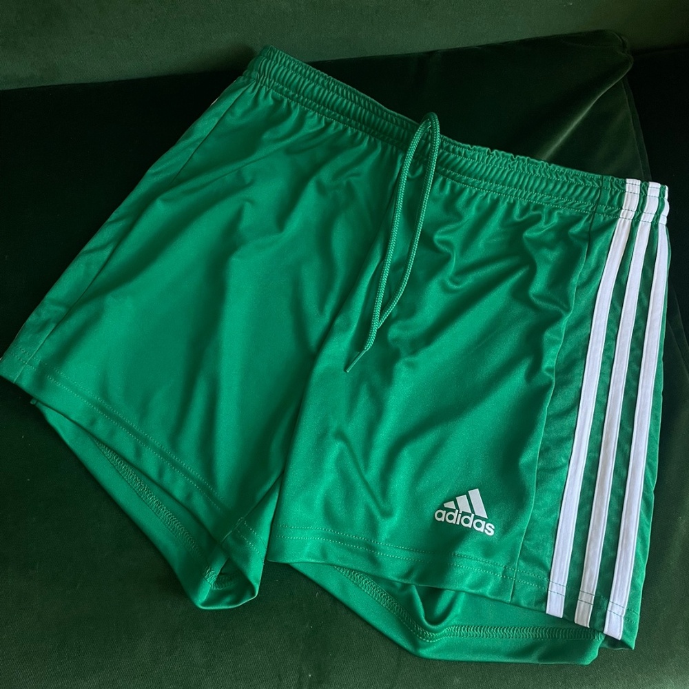 Green Adidas Shorts